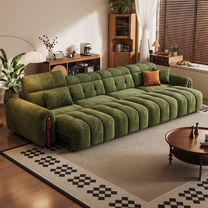 Canapé modulaire électrique en chenille, style minimaliste <span class=keywords><strong>italien</strong></span> moderne, inclinable et extensible, avec fonction zéro mur - Product Image 2