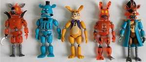 TYP3520 <span class=keywords><strong>5</strong></span> pièces/ensemble cinq nuits à Freddy Amine Freddy jeu Collection ornements amovible Freddy figurine jouets - Product Image 2