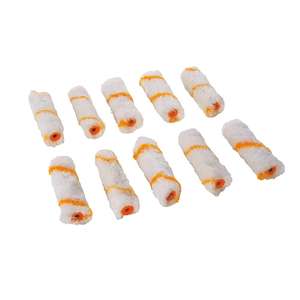 Silverline 100mm <b>Mini</b> <b>Roller</b> <b>Sleeves</b> 10pk Emulsion - Product Image 1