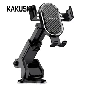 KAKUSIGA यूनिवर्सल कार ohone धारक अच्छी बिक्री के लिए सेल फोन धारक कार के डैशबोर्ड घूर्णन योग्य और वापस लेने योग्य कार फोन धारक