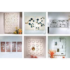 لوحة جدارية سيراميك فاخرة ثلاثية الأبعاد بتصميم عصري بسيط، لوحة فنية جدارية تجريدية من السيراميك لديكور المنزل - Product Image 4