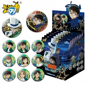 KAYOU Detective Conan Pin Edogawa Konan Kudou Shinichi Mouri <span class=keywords><strong>Ran</strong></span> dibujos animados broche figura Anime mochila insignia regalos juguetes Breastpin - Product Image 1