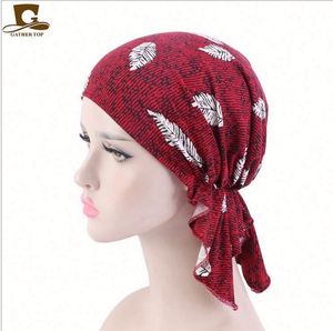 Turban élastique en polyester – Bonnet chimio tendance pour femme, idéal pour l'extérieur – Vente en gros - Product Image 5