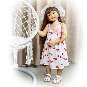 NPK-Muñeca grande de cuerpo completo para niños, juguete de bebé de 87CM, cuerpo completo articulado, <span class=keywords><strong>Reborn</strong></span> - Product Image 2
