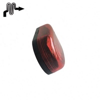 Lampes classiques 4*2 "10-30V support ambre pour camion ovale Led Cob feu de gabarit latéral pour remorque de ramassage