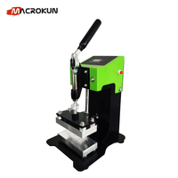 Presse à chaud hydraulique manuelle 1 tonne de pression Mini presse à chaud pour la résine
