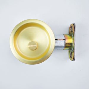 กุญแจล็อคเดี่ยว WEKIS สำหรับประตูไม้ สแตนเลสชุบสังกะสี แบบไม่ใช้กุญแจ สำหรับใช้ภายในอาคาร ระยะห่างก้านกุญแจ 60 มม. มาตรฐาน ANSI เกรด 3 รุ่นโมเดิร์น - Product Image 3