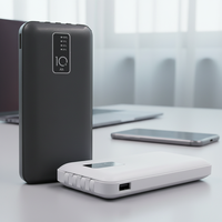 Meilleure Offre Promotionnelle : Batterie Externe Portable avec Câble Intégré, Charge Rapide, 10000mAh 20000mAh, Personnalisable