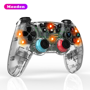 L CM-615 투명 디자인 BT 무선 게임 패드 컨트롤러 NS 안드로이드 PC P3 조이스틱 게임 컨트롤러 - Product Image 1