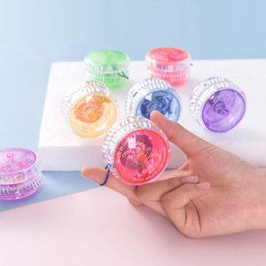 ของเล่นโยโย่พลาสติกเรืองแสงสำหรับเด็กอายุ 3-13 ปี ของเล่นหมุนกระพริบ - Product Image 3
