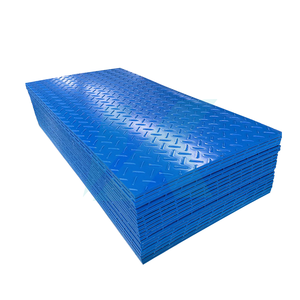 แผ่นรองพื้นพลาสติก HDPE ขนาด 4x8 สำหรับรถขุด รถบรรทุก ใช้ในพื้นที่ลุ่มน้ำ ทางเดินชั่วคราวสำหรับอุปกรณ์หนัก ลดการเสียดสีดิน - Product Image 5