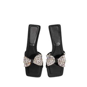 Sandalias de Verano de Alta Calidad con Plataforma y Tacón Grueso Impermeable, Tipo Mule con Flores para Mujer - Product Image 5