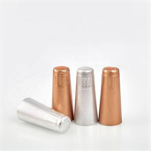 Kabartmalı alüminyum + PE + alüminyum Polylaminated kırmızı şarap kapsülü astar ile sargı malzemesi etek yan malzeme - Product Image 5