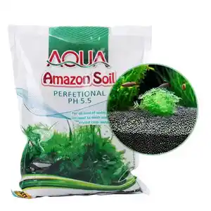 Boue d'engrais de sol de sable de substrat planté d'aquarium pour le soin des plantes d'aquarium sol d'eau douce