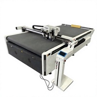 Plotter de Corte CNC Digital Modificado de Cama Plana para Impresión de Adhesivos Acrílicos, Calcomanías, Cartón KT, Cartón Corrugado