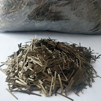 Fibres de basalte d'usine 6mm-60mm brisées pour le renforcement du béton Fibre de basalte haute résistance
