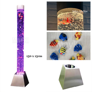 Lámpara <span class=keywords><strong>de</strong></span> Burbujas Sensoriales que Cambia <span class=keywords><strong>de</strong></span> Color, Juguete Sensorial Visual para Autismo y Educación Especial - Product Image 4