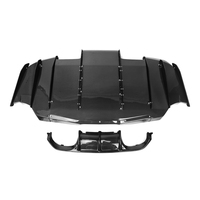 Diffuseur de pare-chocs arrière en fibre de carbone style VS 2 pièces, lèvre avant pour BMW M3 F80 M4 F82 F83 2014 2015 2016 2017 2018 F80 F82 Diffuseur