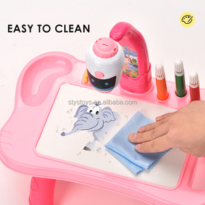 Planche de peinture projecteur intelligent croquis effaçable Doodle Board Trace et dessiner des enfants jouet de dessin éducatif précoce - Product Image 4