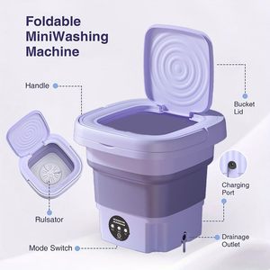 New Electric Portable Washer and Dryer Small Foldable <b>Mini</b> Washing Machine for Baby Clothes - Product Image 2