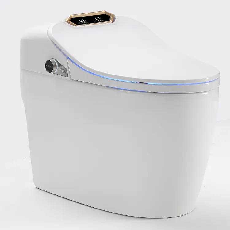 Hete Verkoop Korting Keramische Intelligente Wc Toilet Zelfreinigend Slim Toilet Voor Thuis Slimme Toiletten Met Stembesturing