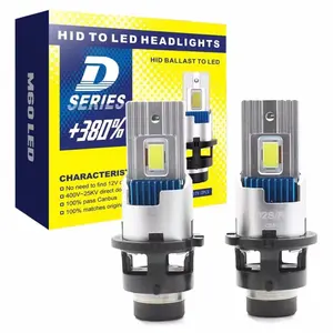อุปกรณ์เสริมในรถยนต์ LED ไฟหน้า D2s Hid LED หลอดไฟ D4S หลอดไฟ LED อัตโนมัติ 45W D4S D2S สําหรับ Audi Hyundai รถจี๊ปหลอดไฟ