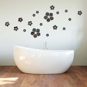 18Pcs/<strong>set</strong> 3D Acrylic <strong>Mirror</strong> <strong>Wall</strong> Stickers Bedroom Livingroom <strong>Wall</strong> Decoration DIY Hollowed Flower Shaped <strong>Wall</strong> <strong>Mirror</strong> Sticker - Product Image 4