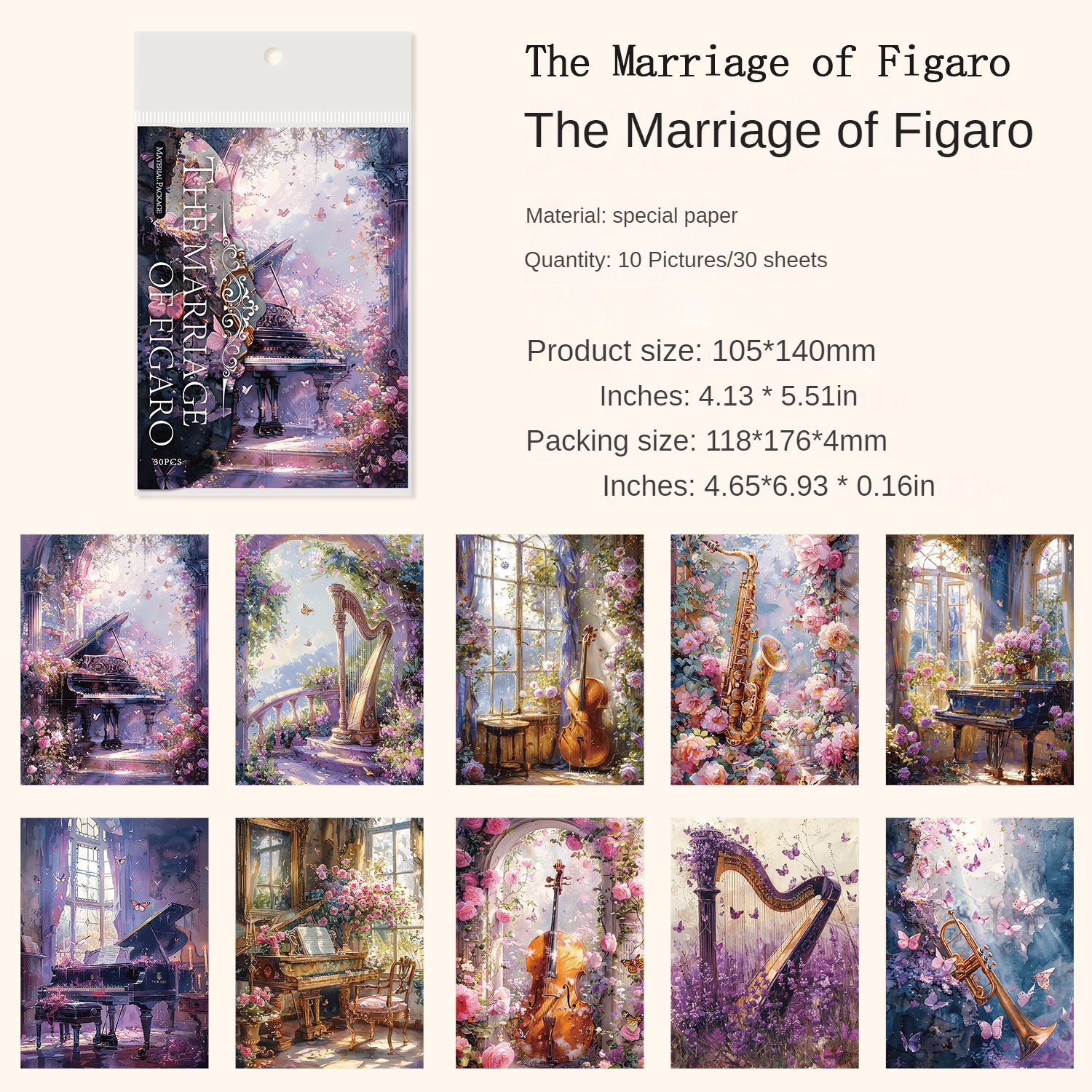 A Le Mariage de Figaro blanc