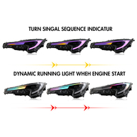 Luces para Automóvil Toyota Corolla, Faros Delanteros 2020-2024, Faros LED de Proyección, Luces de Circulación Diurna, Accesorios Automotrices