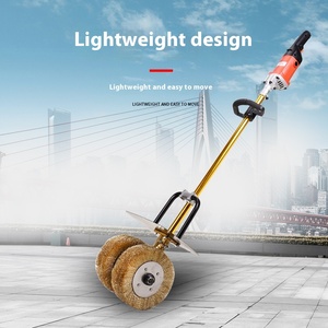 Handheld Rust Removal Machine Color Steel Tiles Plates Roof Structure Renovation Wire Wheel Grinding H19 <b>Mini</b> Derusting - Product Image 2