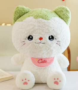 ตุ๊กตาสัตว์น่ารักแบบกำหนดเอง Ruunjoy พร้อมโลโก้ หมอนอิงนุ่ม ของขวัญวันเกิดสำหรับเด็ก ปี 2023 สินค้าฮิต น่ารัก หน้าใหญ่ ผูกผ้าพันคอ - Product Image 2