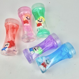 Lot de 6 Slimes Galaxie Anti-Stress Scintillants et Extensibles, Modèle Mario, Kit de Slime Cristallin – Vente Flash - Product Image 2