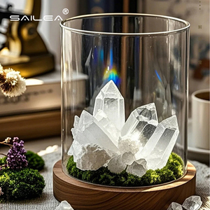 גבישים גולמיים של קוורץ לבן, נקודות קריסטל עם קצוות מחודדים, אבני קוורץ גולמיות, אשכולות קוורץ, עיצוב לבית, עשה זאת בעצמך - Product Image 5