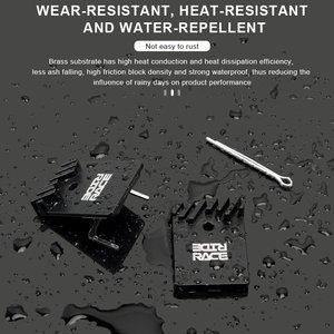 Plaquettes de frein à disque RIDERACE pour vélo de route 944 L05A L04C en céramique et résine ICE pour étrier SHIMANO R7070 R8070 R9170 RS805 etc. - Product Image 5
