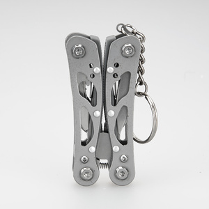 Thép không gỉ multitools Pocket Knife 18 trong 1 xách tay Multitool Kìm ngoài trời Survival Multitool kìm với Keychain - Product Image 2