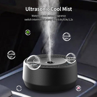 Semprotan Aroma terapi pintar, penyebar Aroma untuk penyegar udara mobil, Atomizer ultrasonik pintar, Diffuser Mobil