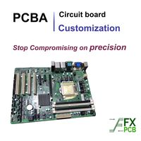 Placa de Control Industrial ATX de Alta Precisión sin Halógenos, PCBA de Adquisición de Datos, Protección de Activos, Videoportero, Cámara IP