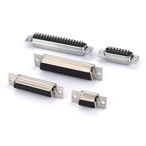 Connecteur D-SUB 25 broches femelle vertical pour <span class=keywords><strong>PCB</strong></span>, riveté, colonne en <span class=keywords><strong>cuivre</strong></span> 6.0, D-SUB 25 broches femelle V/T, prise DB 25 broches 180 degrés pour <span class=keywords><strong>PCB</strong></span> - Product Image 6
