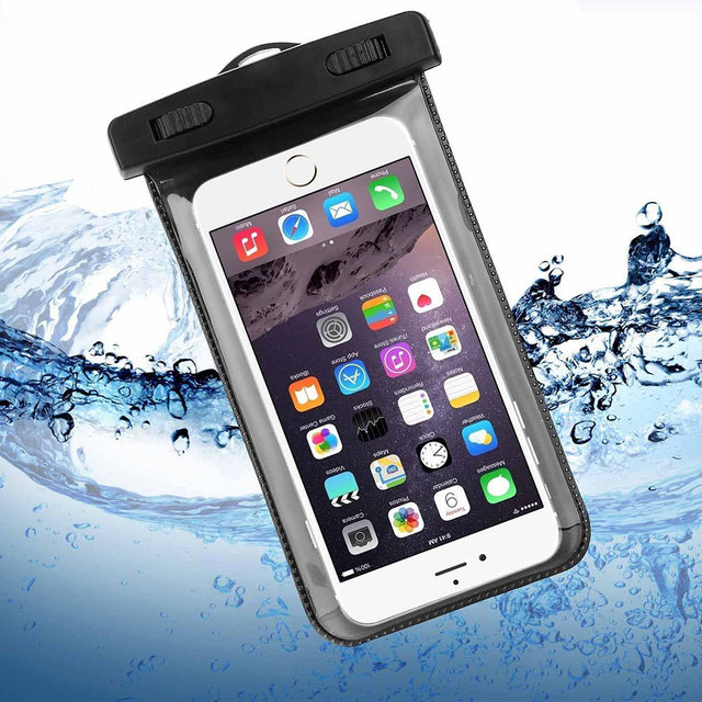 Shenzhen IPX8 Waterproof ABS Material Mobile Phone Case iPhone Sports Design Phone Strap Anti-Scratch Swimming Diving