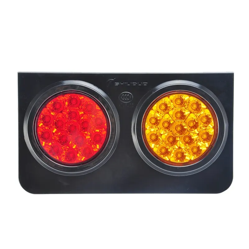 shiliduo SD-2005 L/R Hot-selling Red/yellow/ Led Trailer Truck Lorry Combination Indicator 12/24v Turn Stop Brake Tail Light