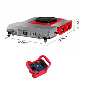 รถเข็นขนส่งไฟฟ้าแบบใหม่ ควบคุมด้วยรีโมท สำหรับขนส่งสินค้าในโรงงาน - Product Image 2