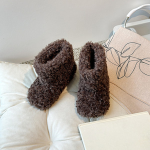 Nuove Scarpe Invernali per Bambini 2025, Alta Qualità, Suola Antiscivolo, Stivali Morbidi in Cotone Caldo e Peluche per Ragazzi e Ragazze, <span class=keywords><strong>Altezza</strong></span> alla Caviglia - Product Image 3