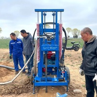 Foreuse de puits d'eau EB200, machine de forage portable pour puits profonds, modèles 50m, 100m, 150m, 200m, prix usine