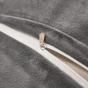 Dài Faux Fur Fluffy Cơ Thể Gối Sang Trọng Sang Trọng Trang Trí Cơ Thể Gối Chèn, Siêu Mềm Mại Và Ấm Cúng Dây Kéo Đóng Cửa 21x54 Inch - Product Image 4