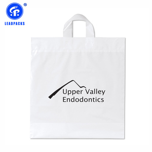 Sac biodégradable en plastique de achat biodégradable de PE de main imprimé par coutume - Product Image 2