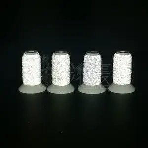 100% Polyester Reflective Sewing Thread Reflective Sewing Kits Hand Embroidery Durable For Home Embroidery Accessories Thread