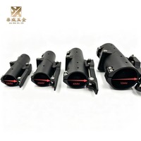 Pièces métalliques en aluminium personnalisées OEM, usinage CNC, support de fixation pliable à dégagement rapide 30 mm, origine Chine