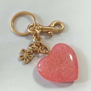High Quality 3D Heart Shaped Crystal Keychain love Metal Keychain Suitable for Women's <b>Bag</b> Pendant Creative <b>Bag</b> Charms - Product Image 6