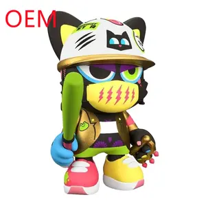 定制塑料迷你/大设计空白Oem Diy 3D人物制造商热销收藏品乙烯基玩具