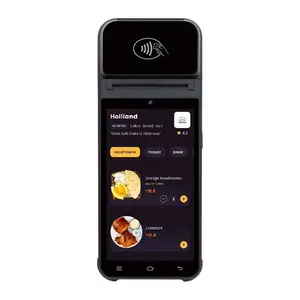 Produsen Z92 Menyediakan Deca-core NFC 5.5 Inci Sistem Terminal POS Seluler Pintar Nirkabel